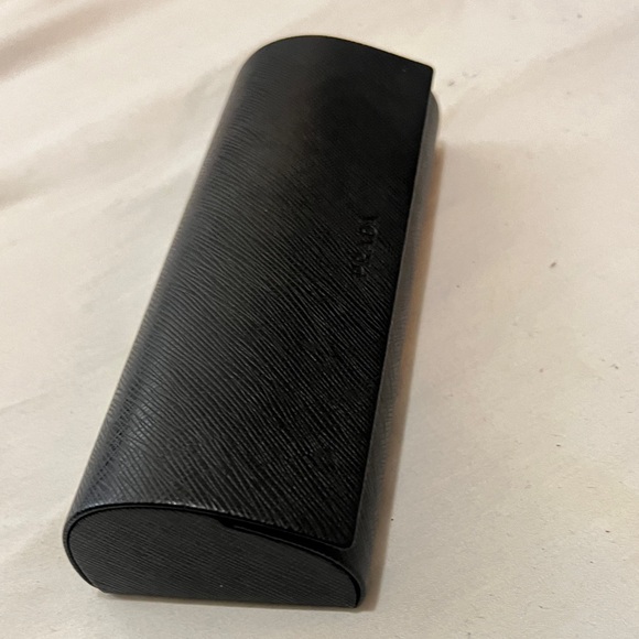 Prada Black Flip Top Clamshell Protective Eyeglasses / Sunglasses Case - Picture 12 of 13
